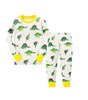 Schlafanzug Dino aus Baumwolle für Kinder